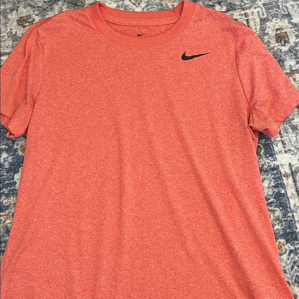 Nike Heathered Coral Tee
